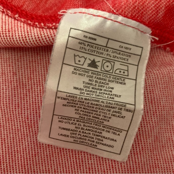 University of Nebraska UNL 3/4 zip jacket size S thumbhole sleeves two tone red - Picture 10 of 16